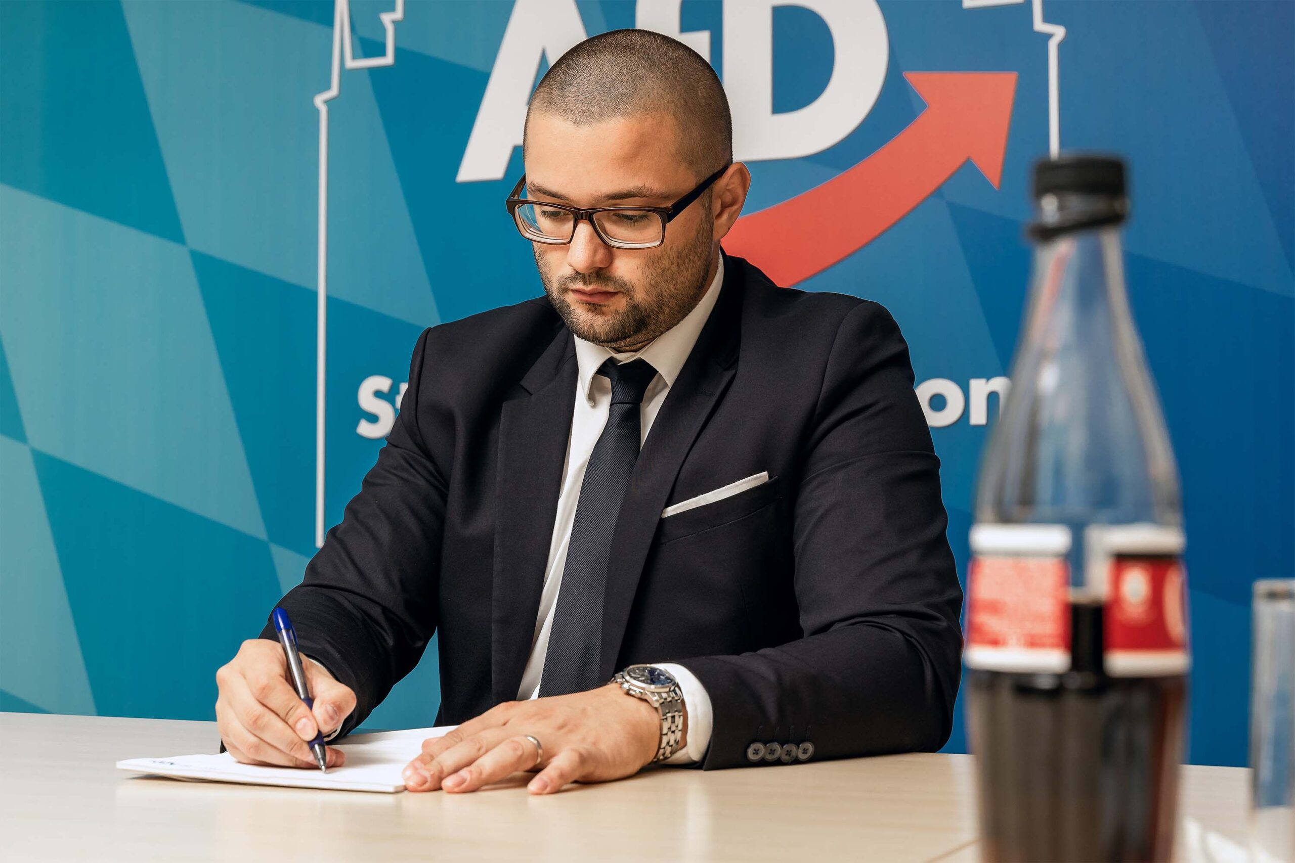 Andreas Jurca im Einsatz