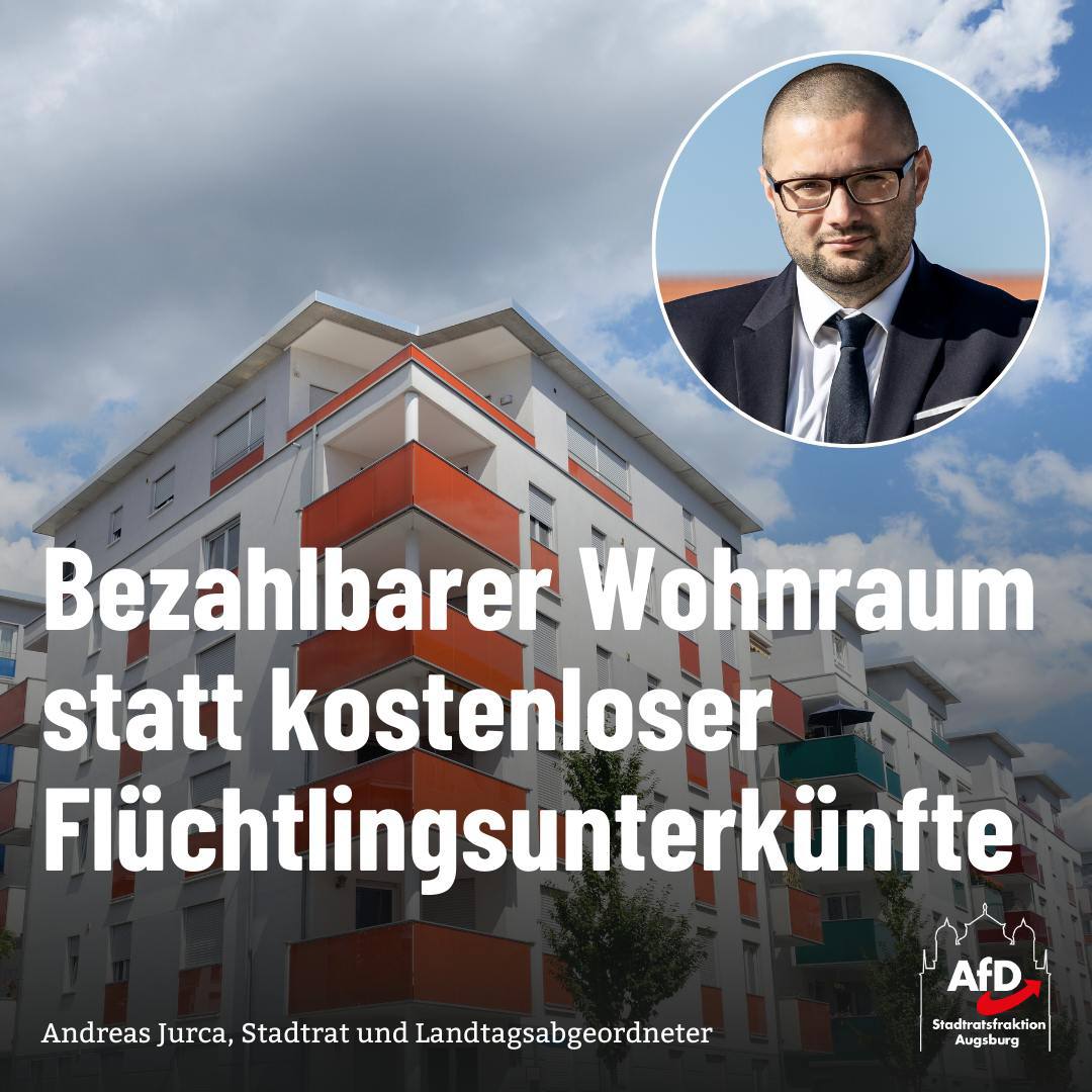 Wohnraum statt Flüchtlingsunterkünfte!
