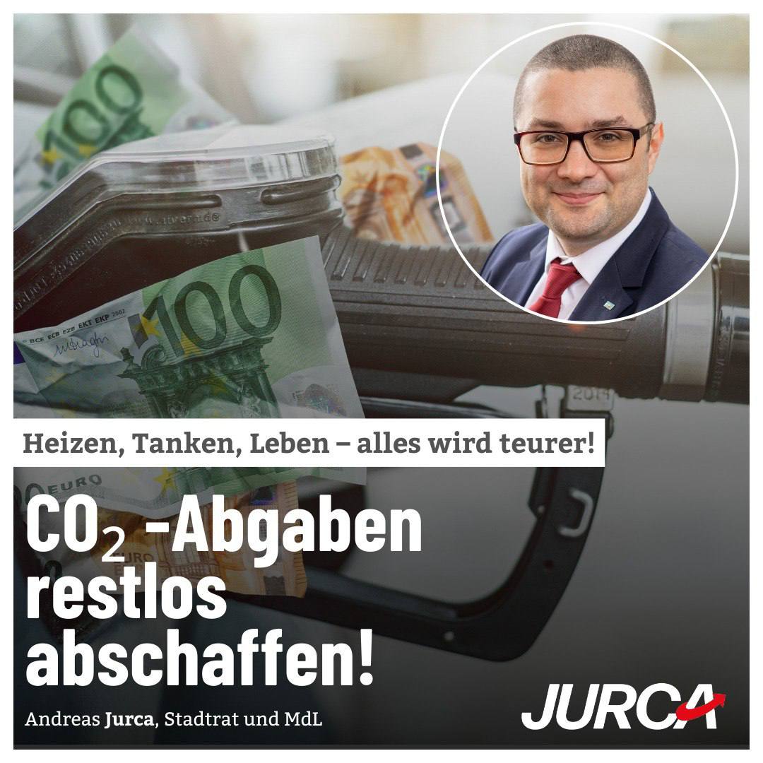 CO2 Abgaben restlos abschaffen!