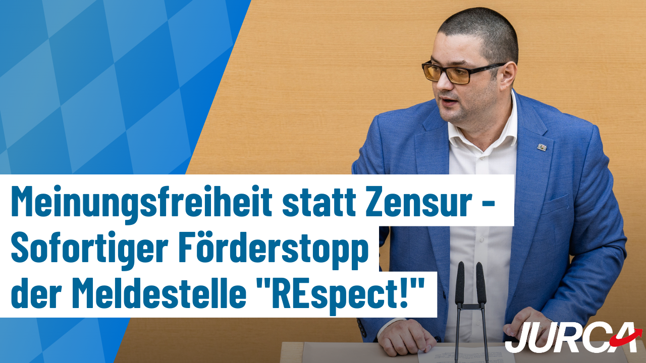 Meinungsfreiheit statt Zensur – Sofortiger Förderstopp der Meldestelle"REspect!"